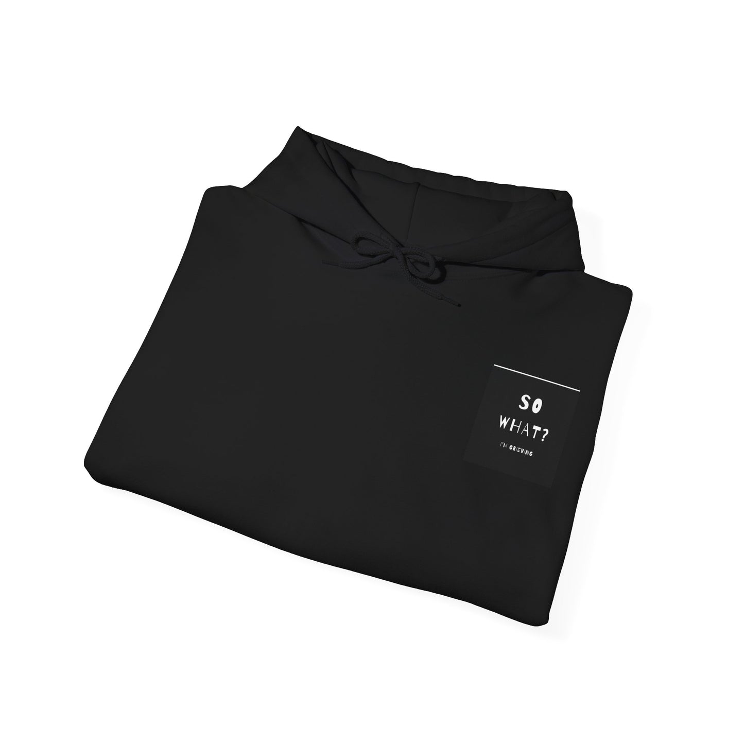 Grief Slogan Hoodie
