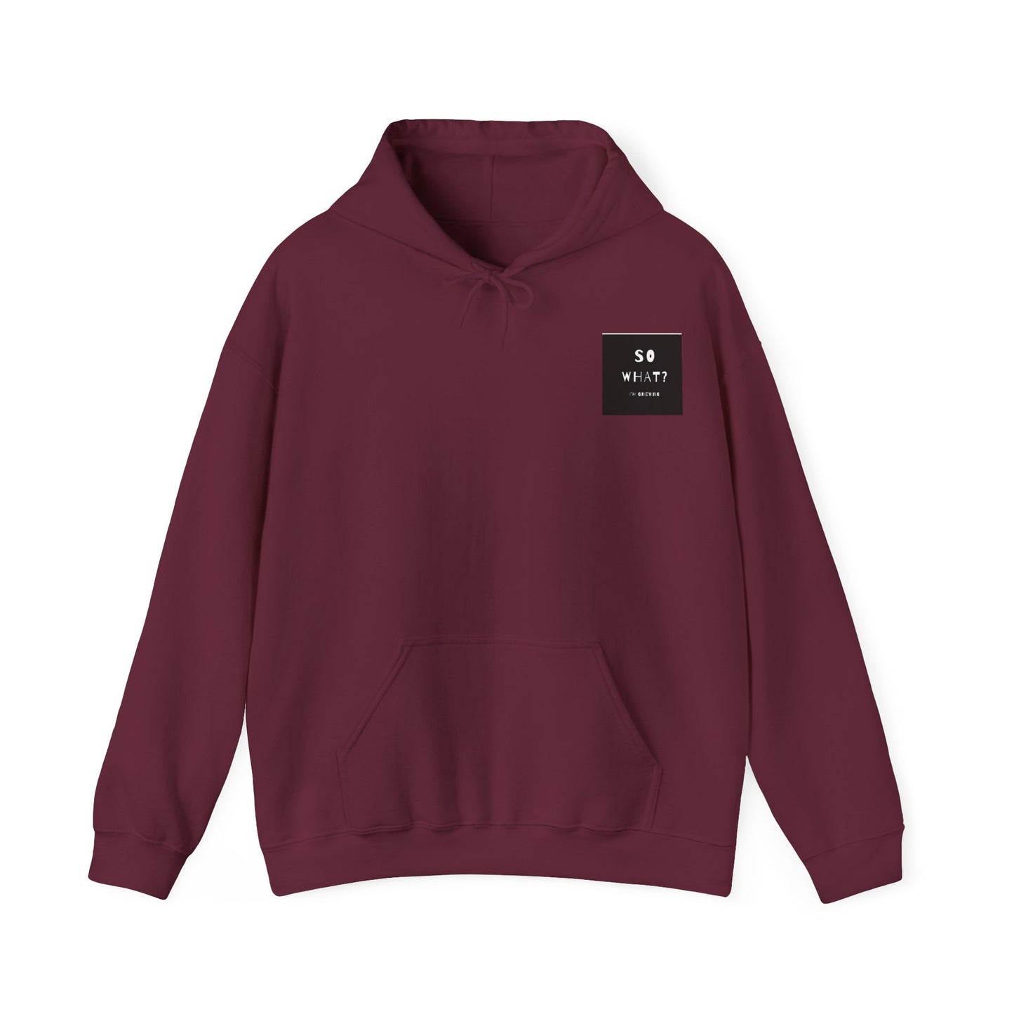 Grief Slogan Hoodie